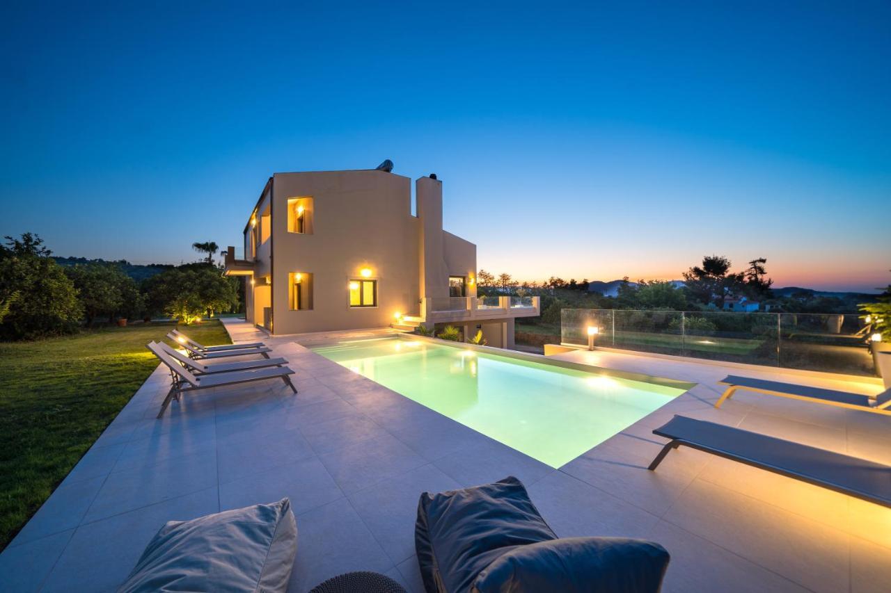 Villa Florentina ✩ Private Pool ✩ Bbq ✩ 7 Guests Alikianos ภายนอก รูปภาพ